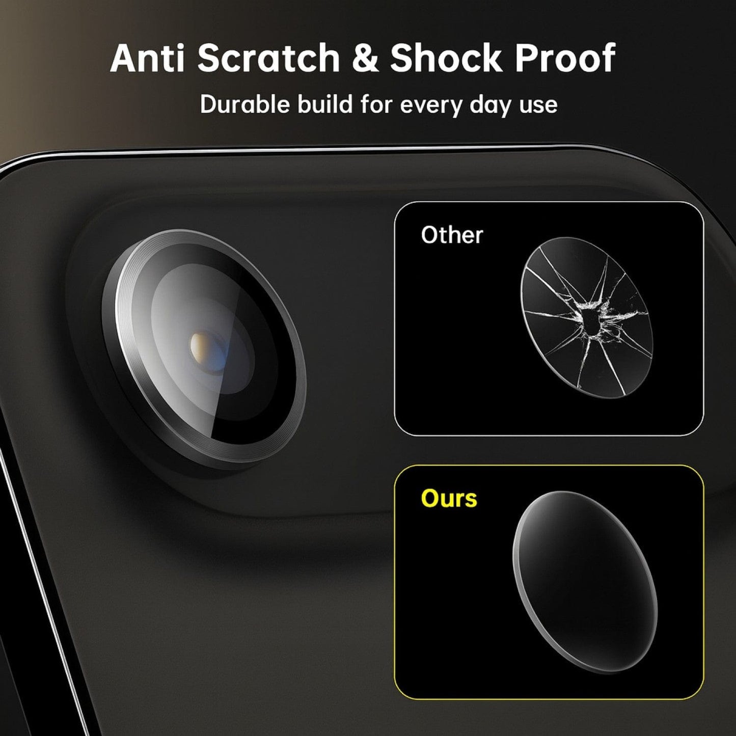 iPhone Air Camera Protector - Eagle Eye, Ultra-Strong Glass (2-Pack) | ZeroDamage