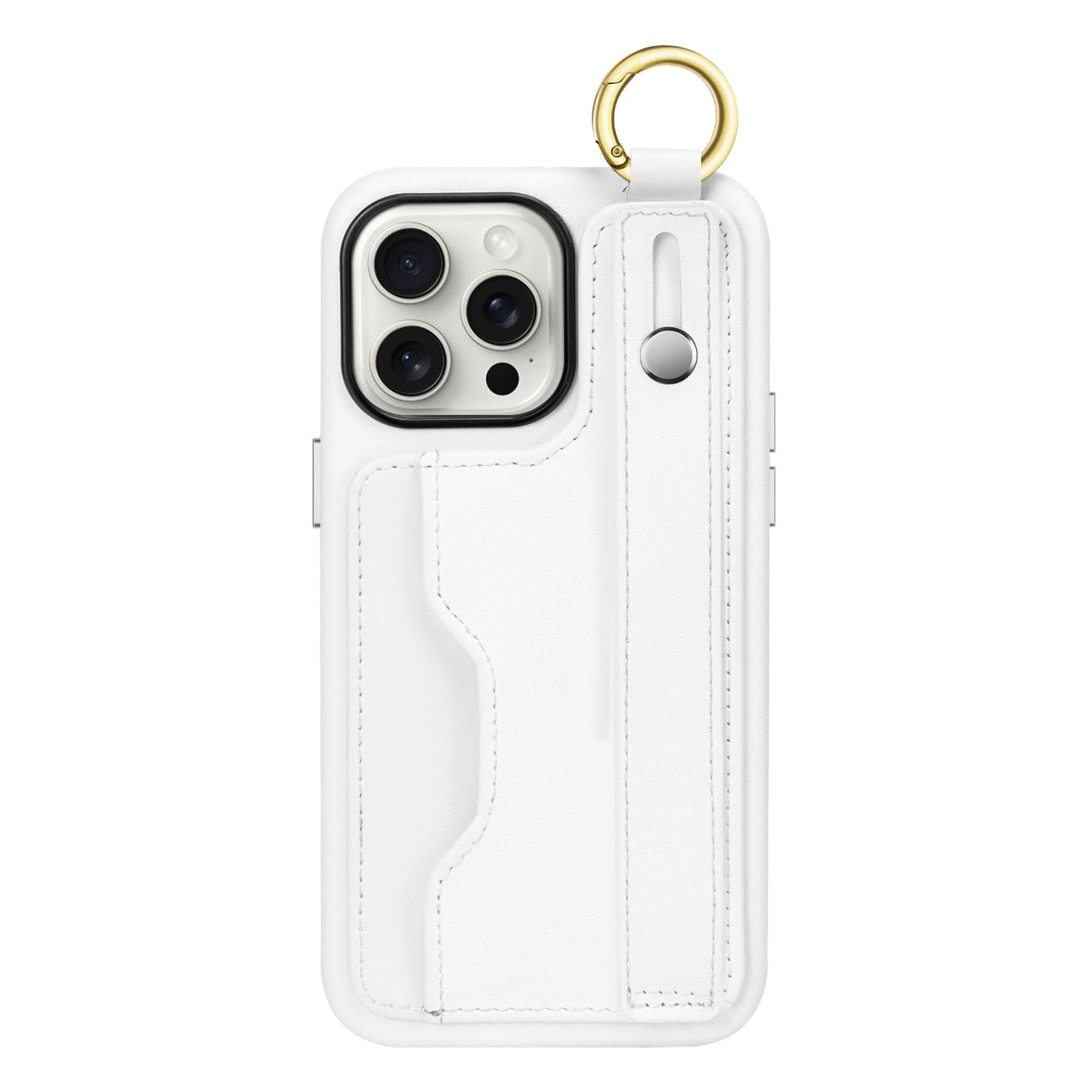 iPhone 15 Pro Max Leather Wallet FingerGrip Case with MagSafe | Indy Series