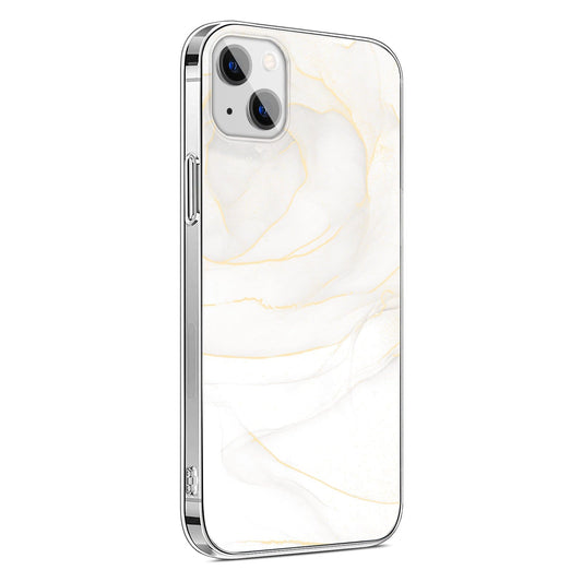 White Marble Series Case - iPhone 13 Mini