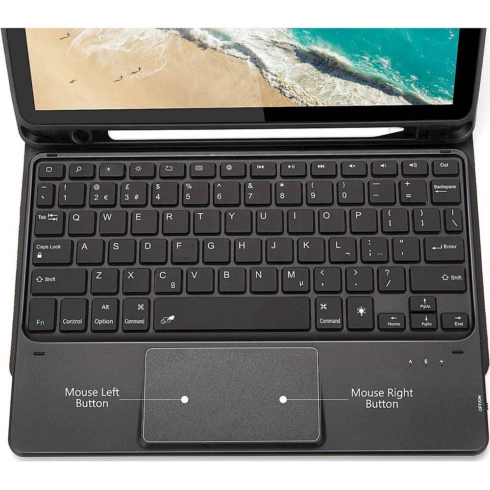 Navigate Series Keyboard Folio Touchpad Case - iPad 10.2-inch (9th Generation)