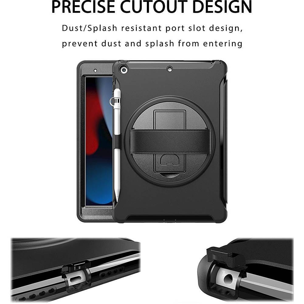 Raider Series Heavy Duty Hand Strap Case - iPad 10.2-inch