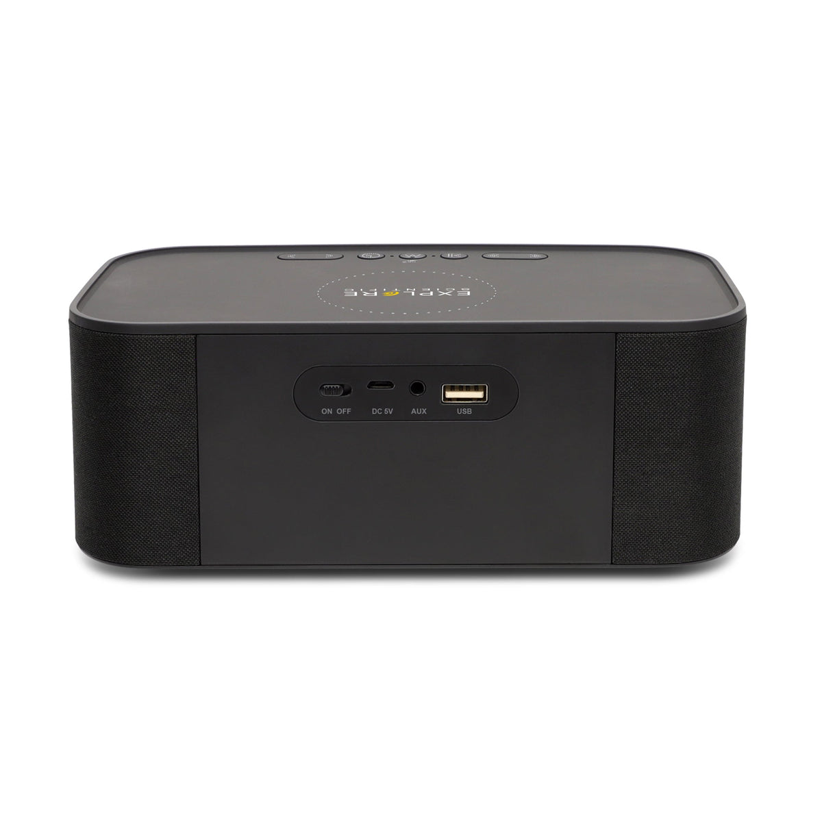 Clock with BT Speaker and Wireless Charger