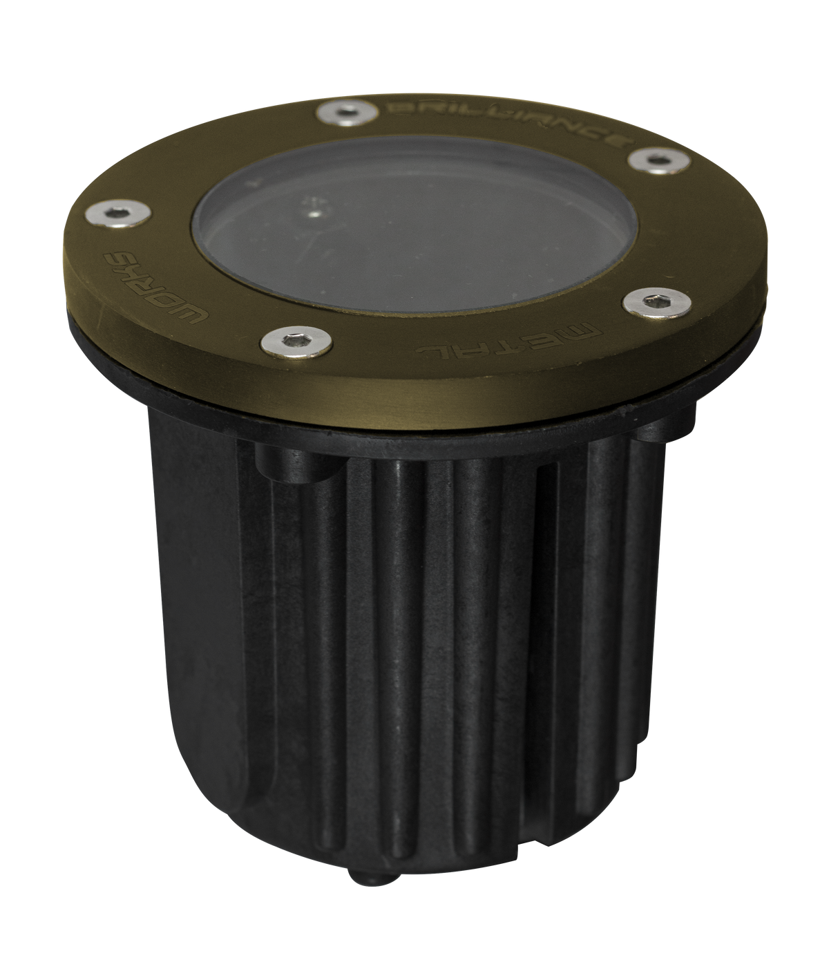 Black Diamond MR16 Well Light in Bronze FLAT MR16 ECO 4W 2700K 30