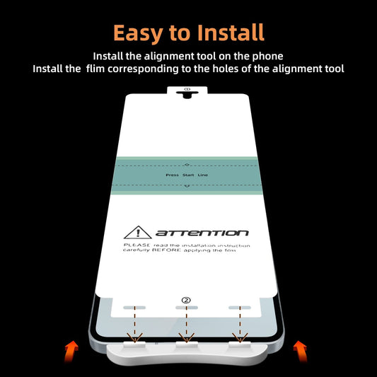 Samsung Galaxy Z Flip7 FE Screen Protector – Full Body with Alignment Tool | ZeroDamage