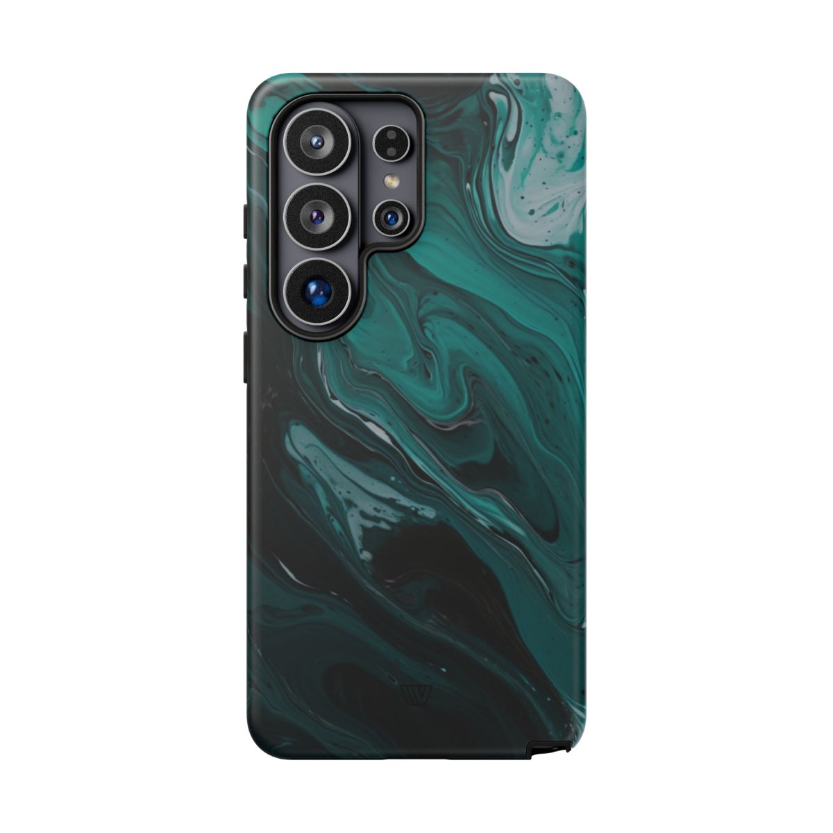 TEAL PAINT SWIRL | Tough Phone Case