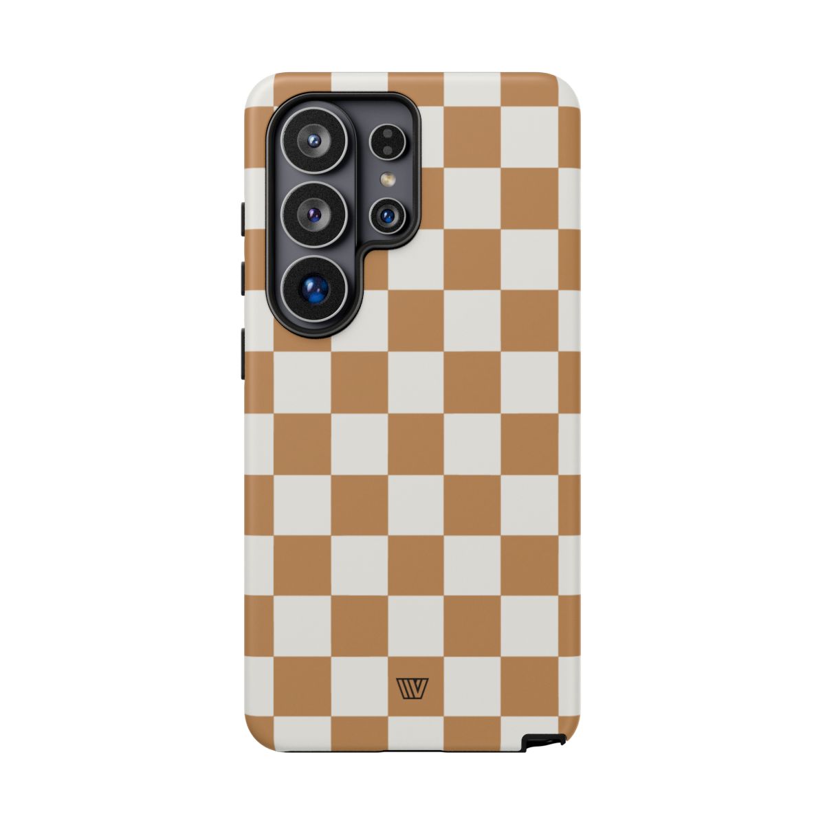 CHESTNUT CHECKERBOARD | Tough Phone Case