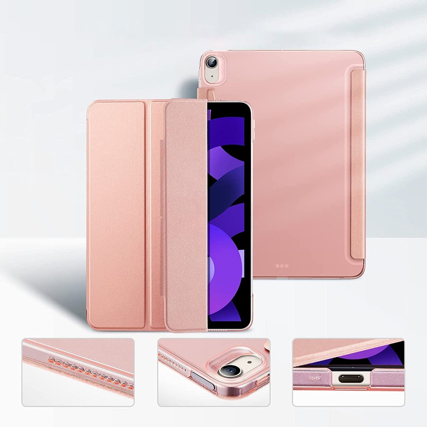 Venture Series Tri-Fold Magnetic Case - iPad Air 10.9-inch and iPad Air 11-inch M2 & M3 & M4