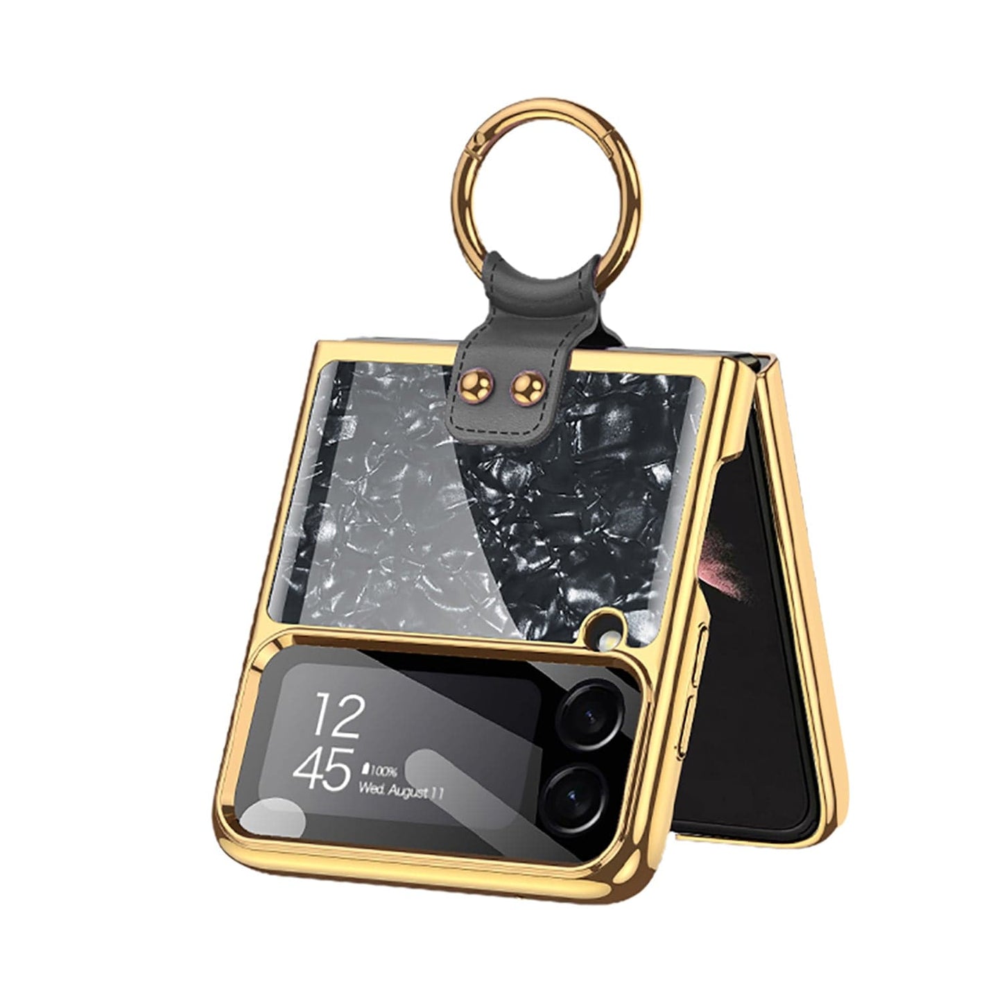 Inspire Series Marble Case with Ring - Samsung Galaxy Z Flip4