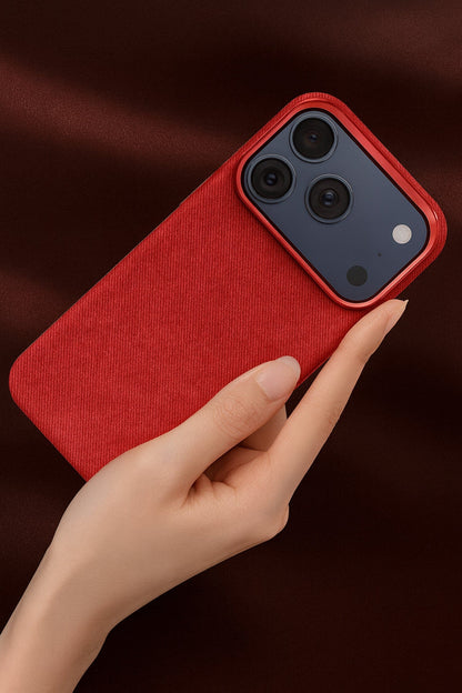 iPhone 17 Pro Case - Suede Leather | Indy Series