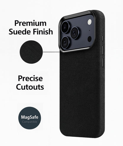 iPhone 17 Pro Max Case - Suede Leather | Indy Series