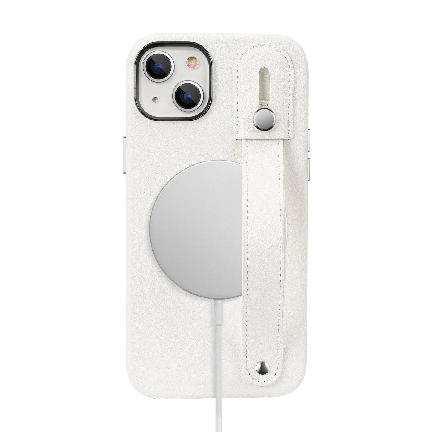 iPhone 15 Leather FingerGrip Case with MagSafe | Indy Series