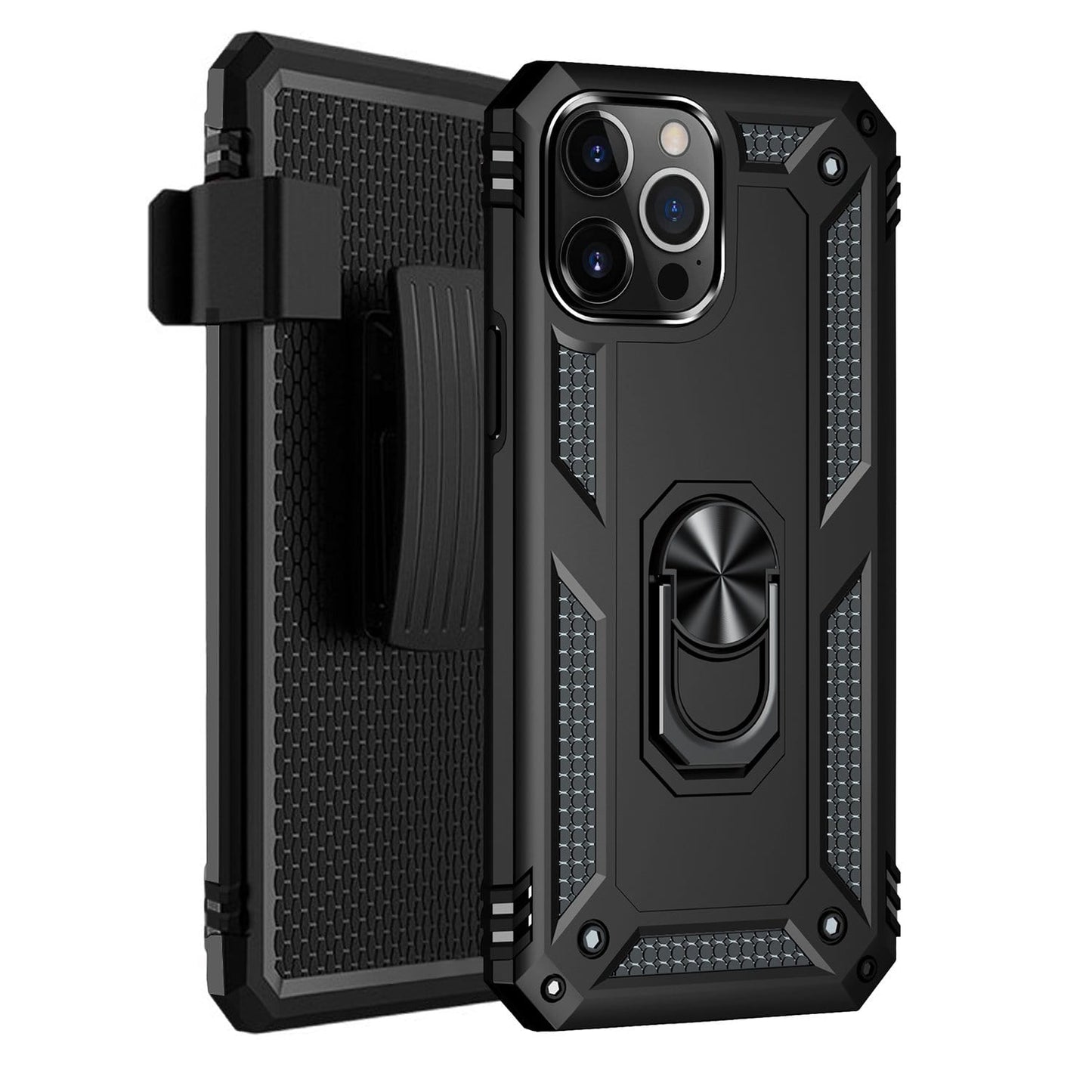 Raider Series Kickstand Case with Belt Clip - iPhone 13 Pro Max