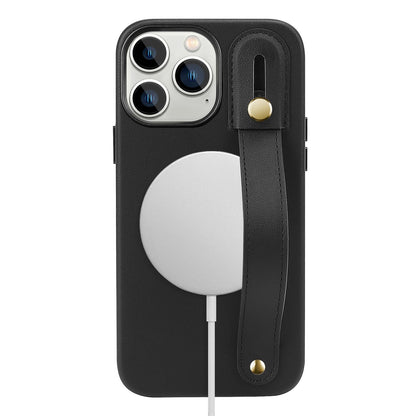 iPhone 15 Pro Max Leather FingerGrip Case with MagSafe | Indy Series