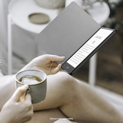 Amazon Kindle Paperwhite (2024) and Colorsoft Case - Folio, Vegan Leather | Venture Series