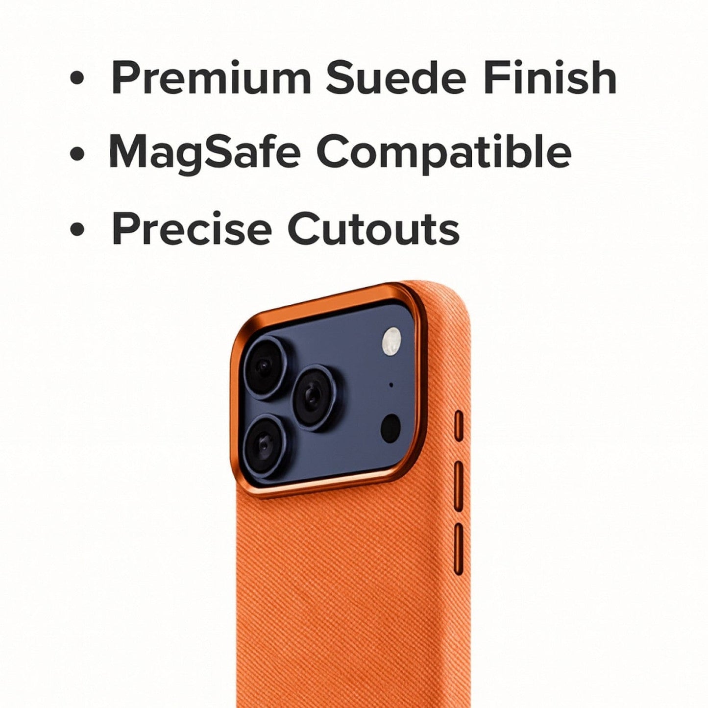 iPhone 17 Pro Case - Suede Leather | Indy Series