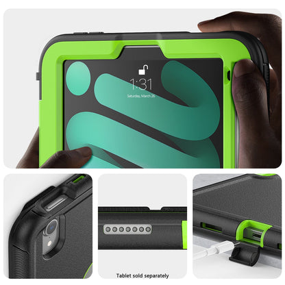 Apple iPad mini (A17 Pro) 2024 Folio Case - Heavy-Duty, Kickstand | Raider Series