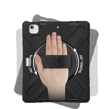 iPad Air 13-inch (M2 / M3 / M4) Case - Heavy-Duty, Hand Strap | Raider X Series