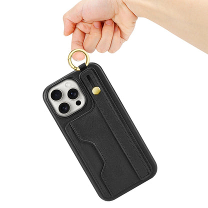 iPhone 15 Pro Max Leather Wallet FingerGrip Case with MagSafe | Indy Series