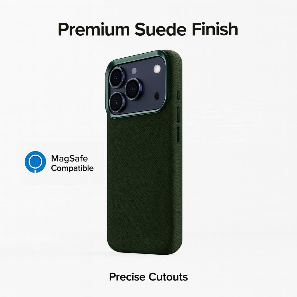 iPhone 17 Pro Max Case - Suede Leather | Indy Series