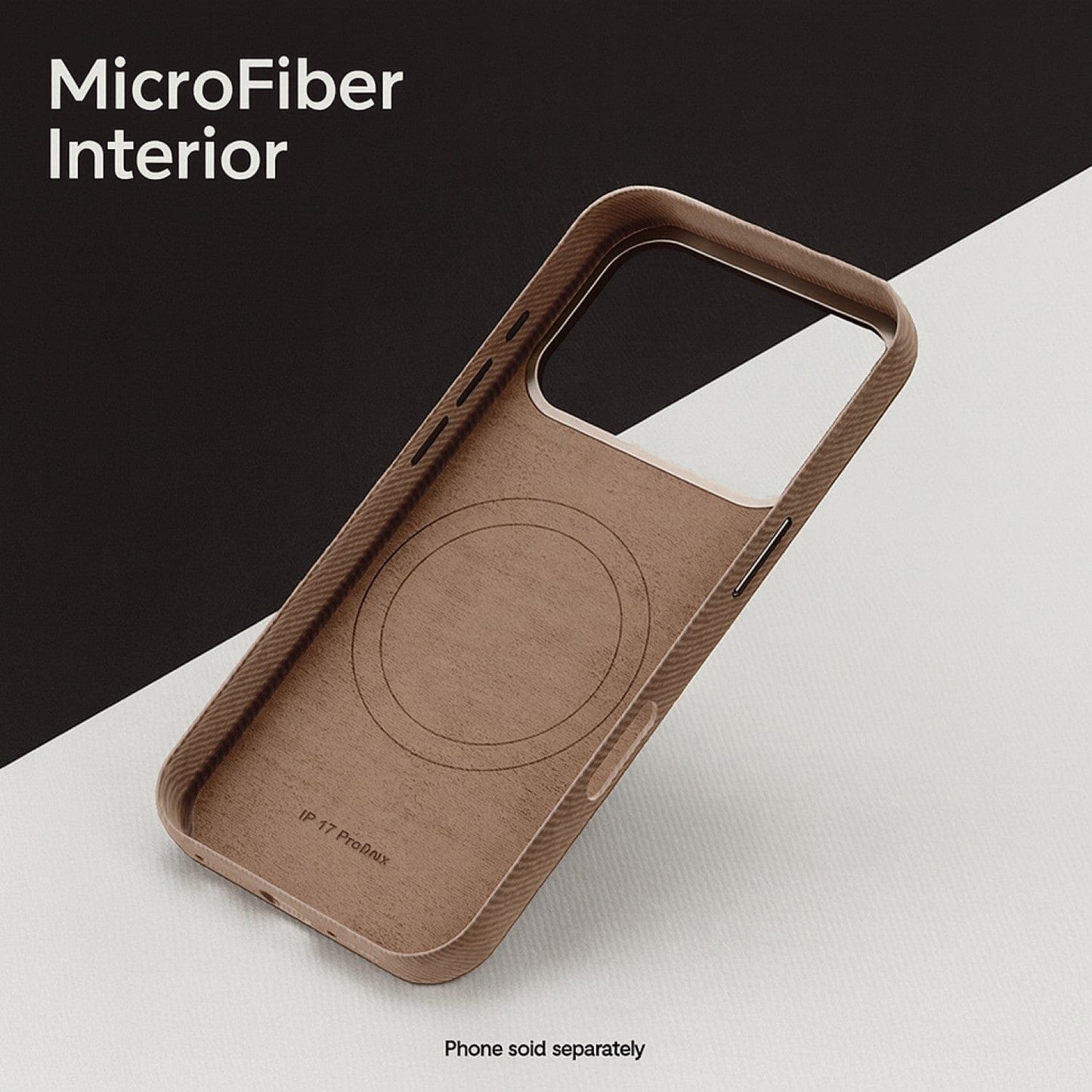 iPhone 17 Pro Max Case - Suede Leather | Indy Series