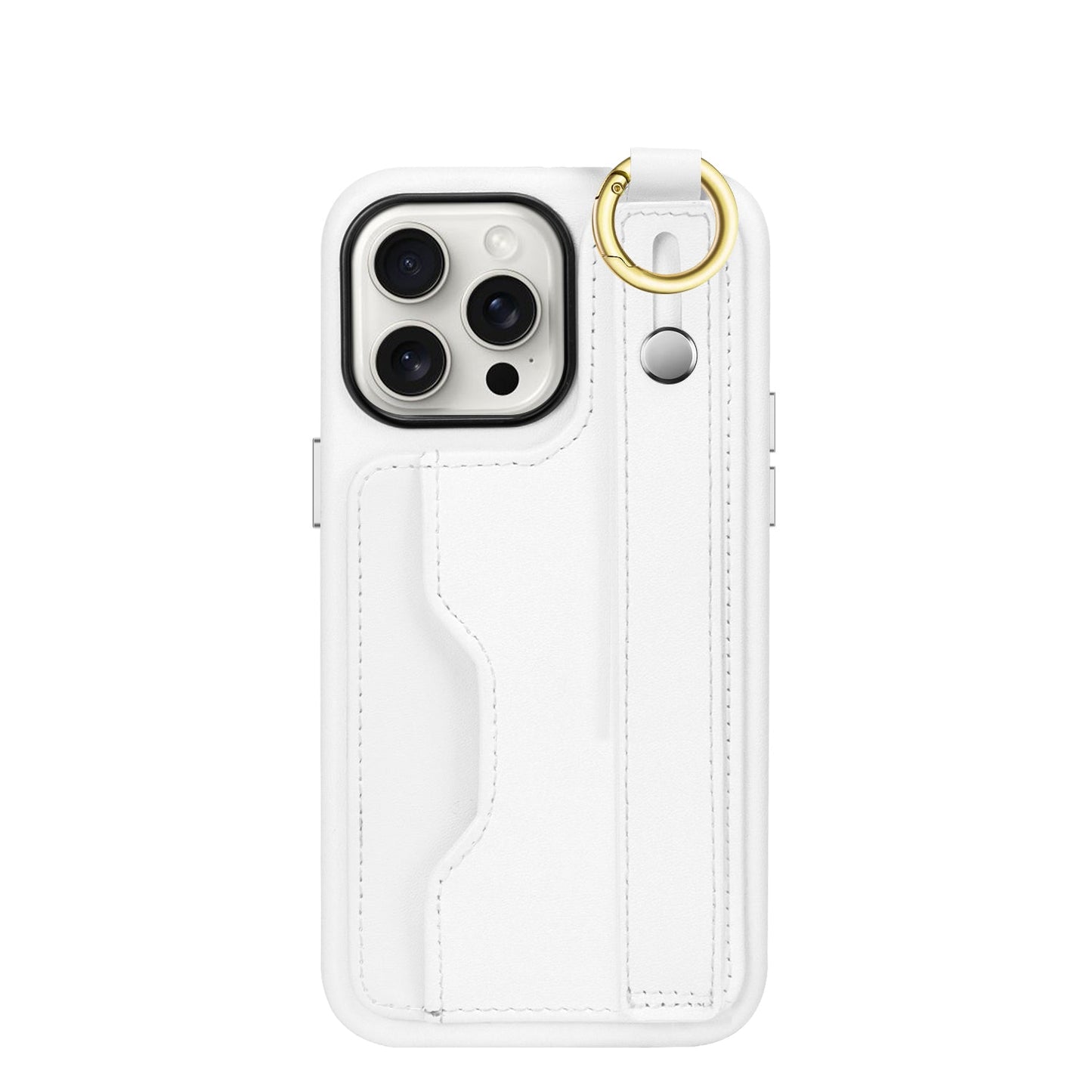 iPhone 15 Pro Max Leather Wallet FingerGrip Case with MagSafe | Indy Series