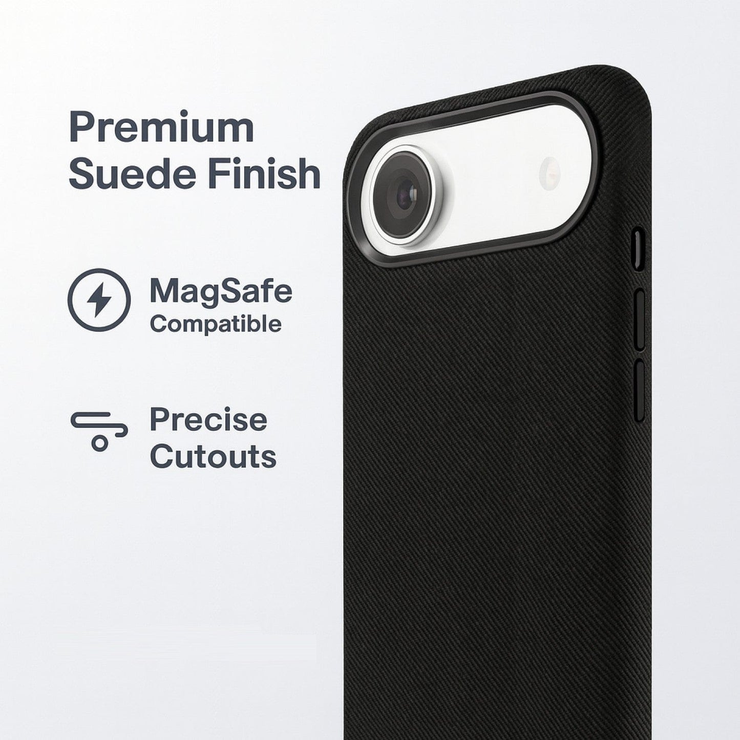 iPhone Air Case - Suede Leather | Indy Series