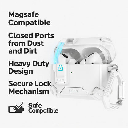 AirPods Pro 3 Case - MagSafe, Heavy-Duty, Secure Lock | Raider Series