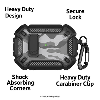 Apple AirPods Pro 3 Case - Heavy-Duty, Secure Lock | Raider Series