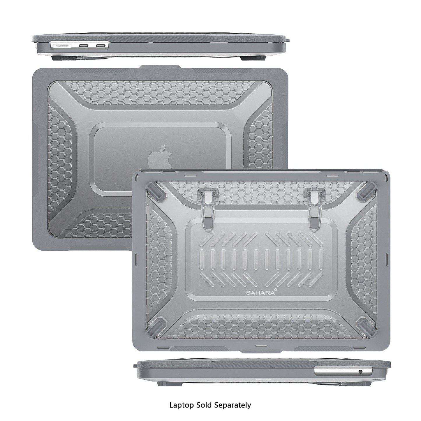 MacBook Air 15" (M3 - M5) with Adjustable Stand Case - Shock-Absorbing | Raider Ultra-Duty Series