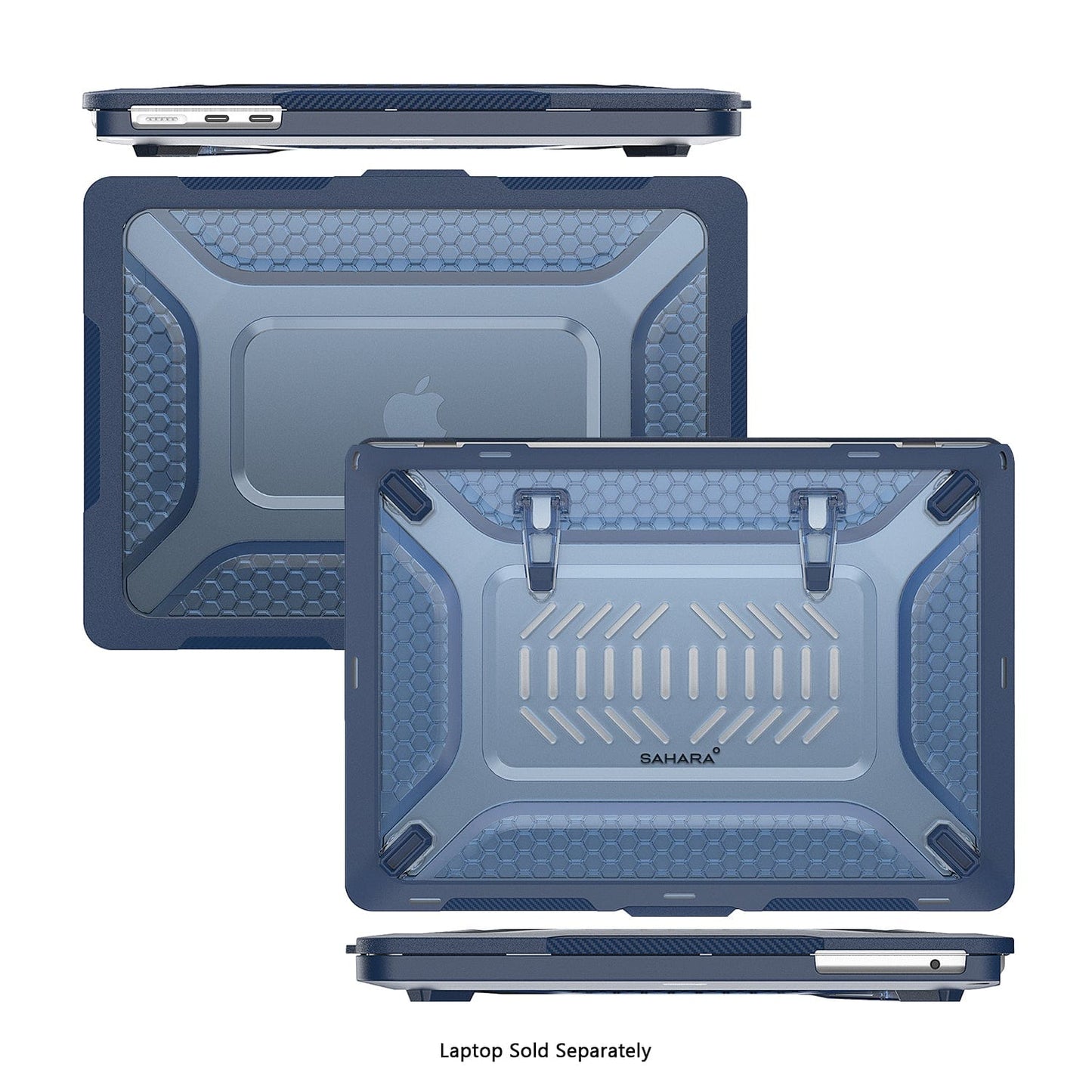 MacBook Air 15" (M3 - M5) with Adjustable Stand Case - Shock-Absorbing | Raider Ultra-Duty Series