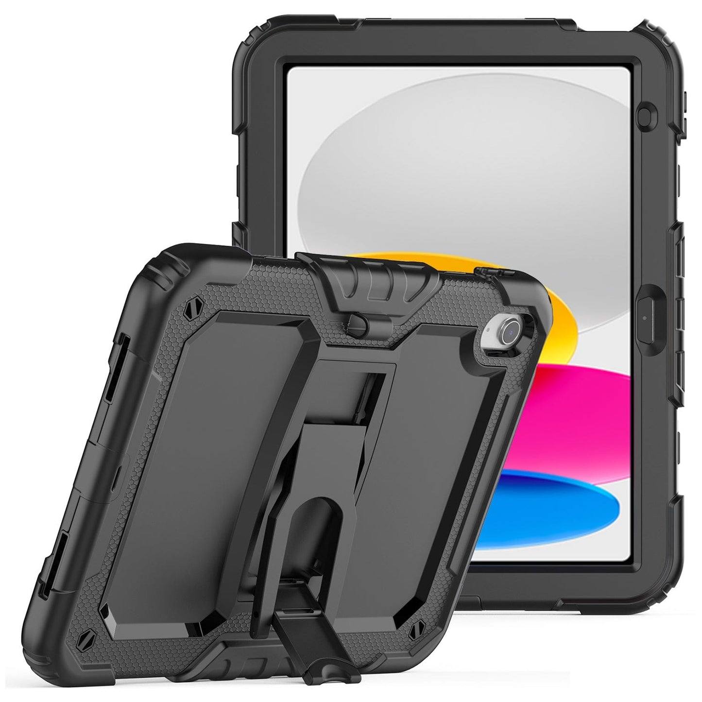 Raider Series Heavy Duty Kickstand Case - iPad A16 11-inch & iPad 10.9-inch 10th/11th/12th Generation
