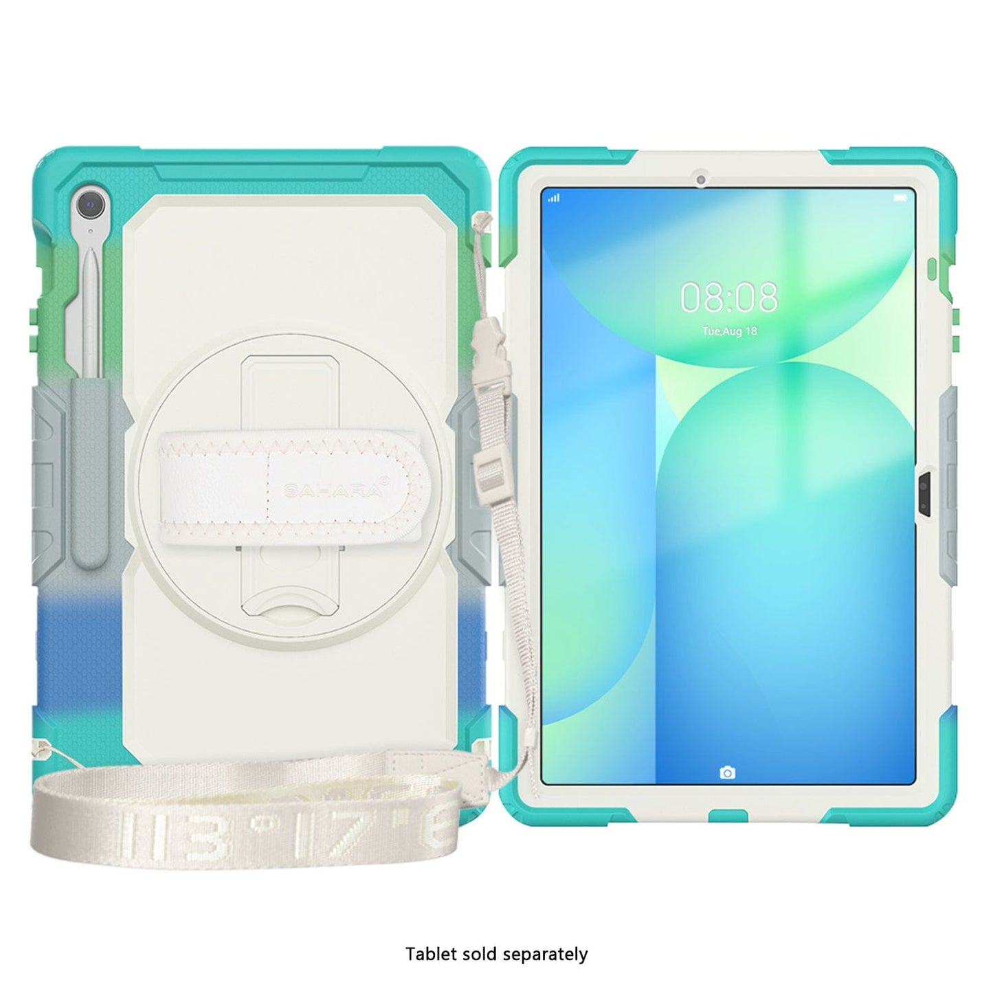 Samsung Galaxy Tab S10 FE+ Kid Proof Case - Heavy-Duty, Hand Strap | Wander Series