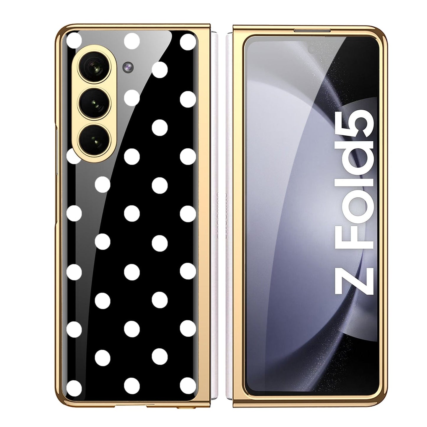 Inspire Series Hard Shell Polka Dot Case - Galaxy Z Fold5 - CP00506
