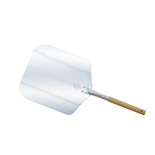 Traditional Aluminum Pizza Peel Wood Handle 12" x 26"