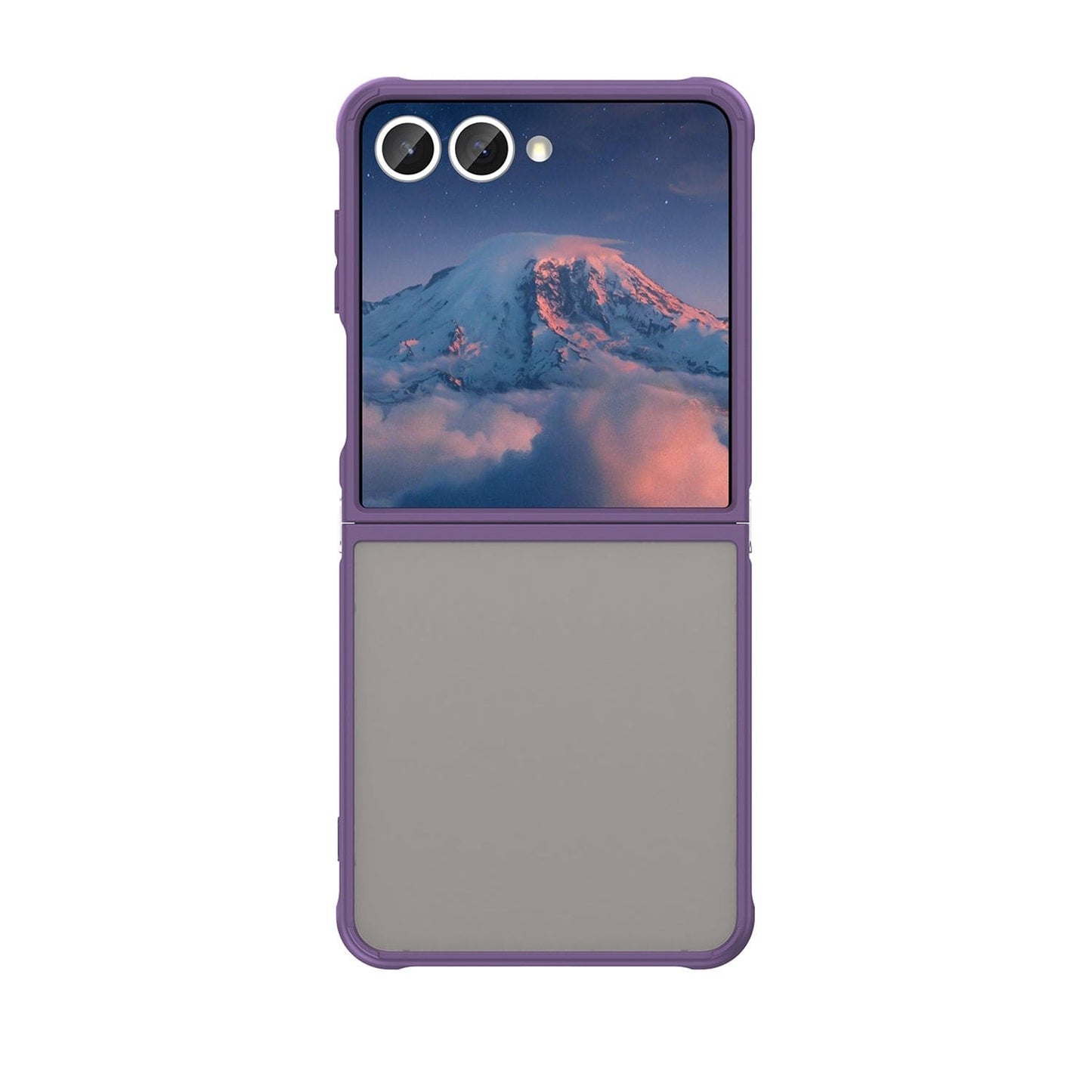 Samsung Galaxy Z Flip7 Semi Transparent Case - Anti-Slip Grip, Slim Design | Venture Series