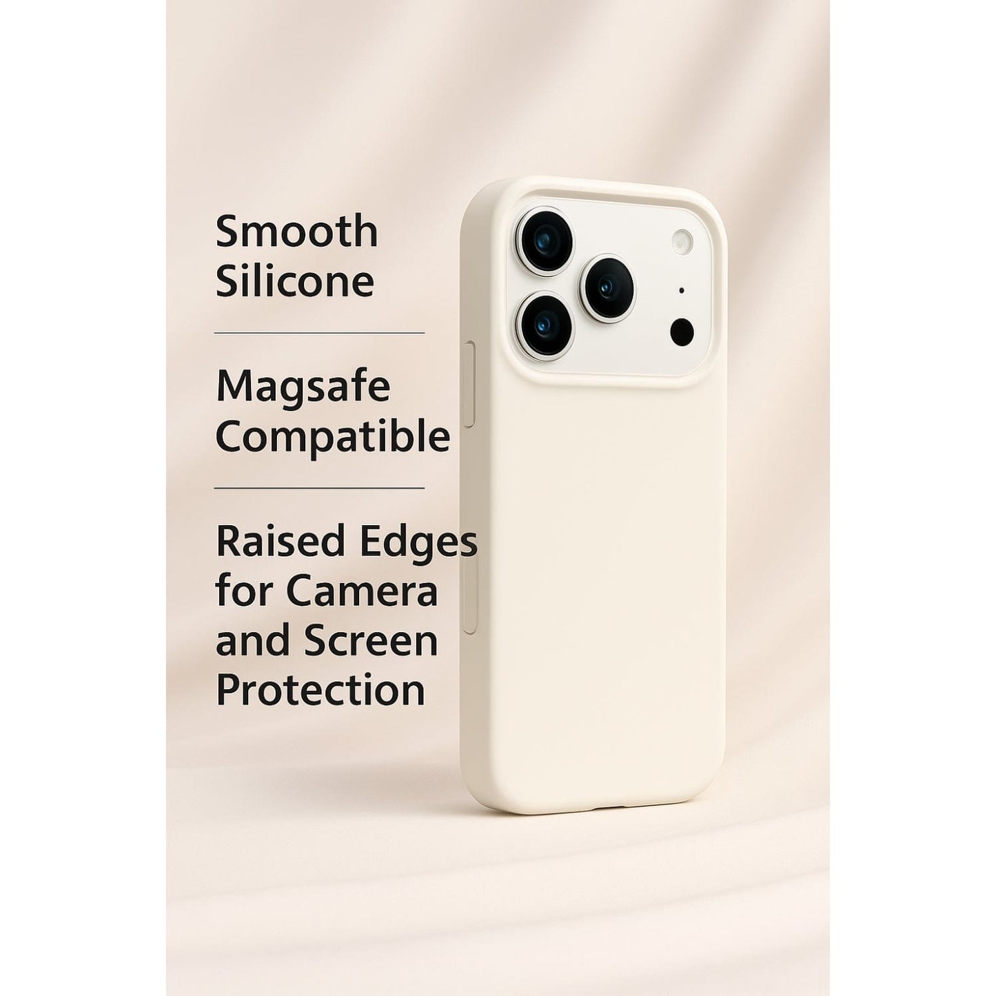iPhone 17 Pro Max Case - Silicone MagSafe Anti-Slip | Venture Series