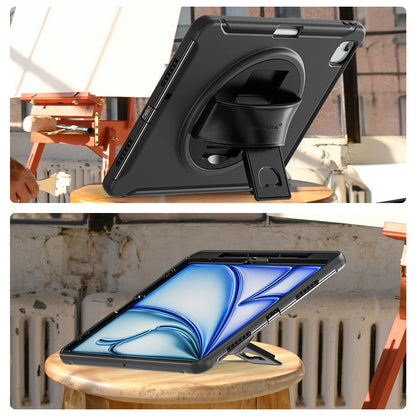 iPad Air 11-inch (M2 / M3 / M4) Case - Heavy-Duty, Hand Strap | Raider Series