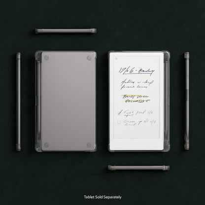 reMarkable Paper Pro Move 7.3" Clear Case - Anti-Shock Corners | Venture Series