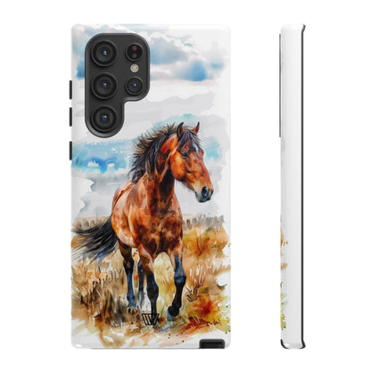 WATERCOLOR HORSE | Tough Phone Case
