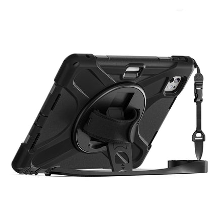 iPad Pro 11-inch (M4 2024 / M5 2025) Case - Heavy-Duty with Hand Strap | Raider-X Series