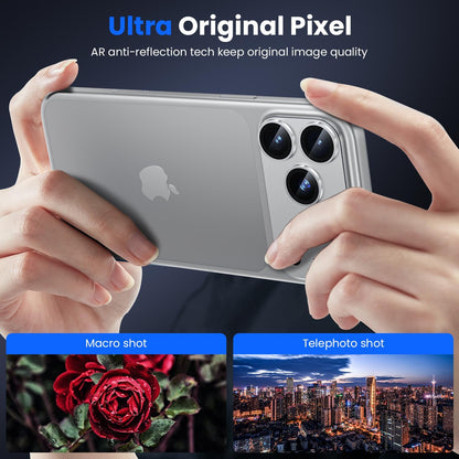 iPhone 17 Pro Camera Protector - Strong Titanium (2-Pack) | ZeroDamage