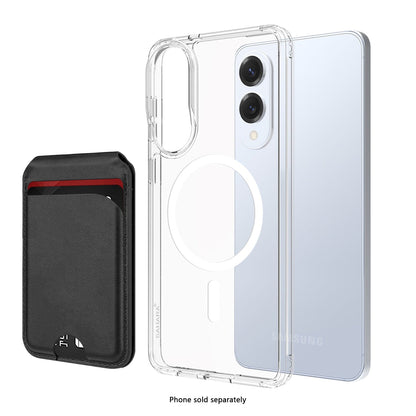 Samsung Galaxy S25 Edge Clear Case – Wallet, Anti-Slip Grip | Venture Series