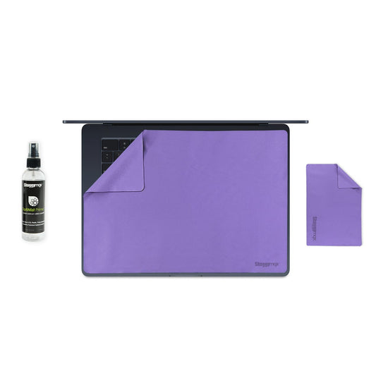 15" MacBook Air Screen Protector Keyboard Cover Cleaning Kit UnderWare Pac
