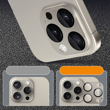 iPhone 15 Pro/Pro Max Camera Lens Protector - Ultra-Clear Glass, 2-Pack | ZeroDamage