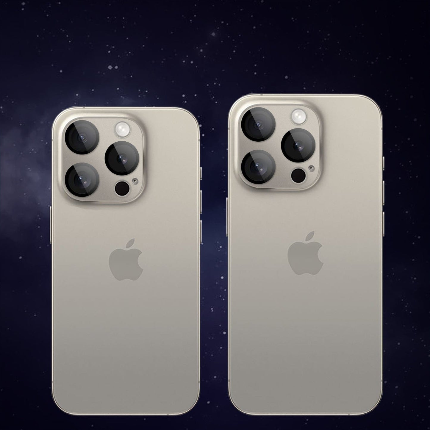 iPhone 15 Pro/Pro Max Camera Lens Protector - Ultra-Clear Glass, 2-Pack | ZeroDamage