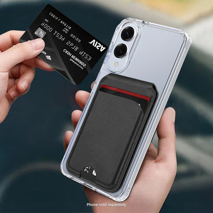 Samsung Galaxy S25 Edge Clear Case – Wallet, Anti-Slip Grip | Venture Series