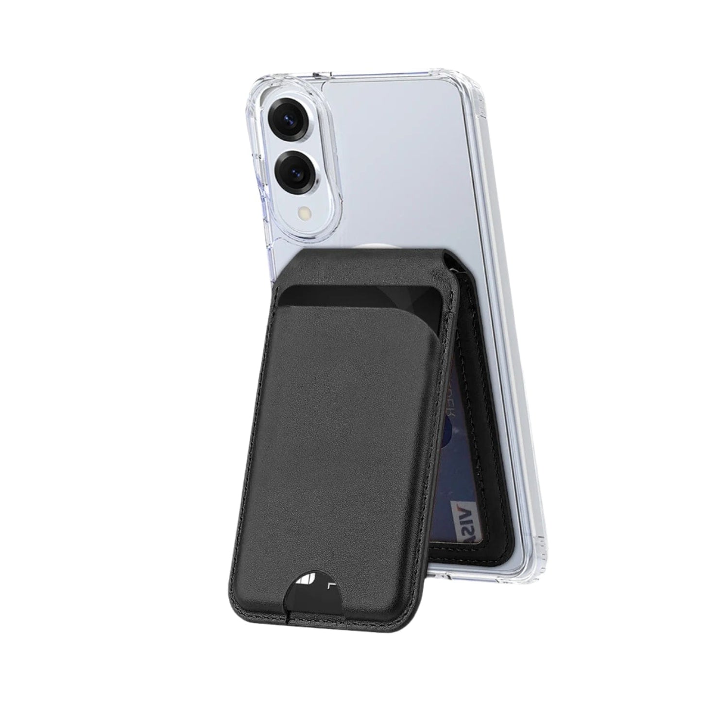 Samsung Galaxy S25 Edge Clear Case – Wallet, Anti-Slip Grip | Venture Series