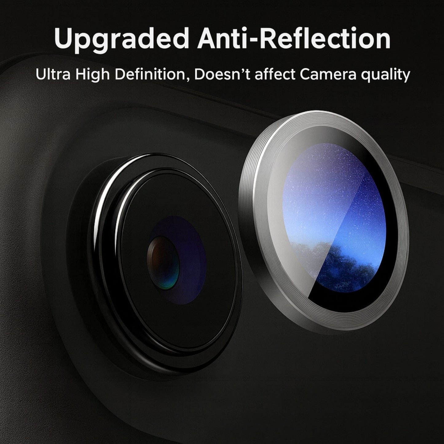 iPhone 17 Camera Protector - Eagle Eye, Titanium Glass (2-Pack) | ZeroDamage