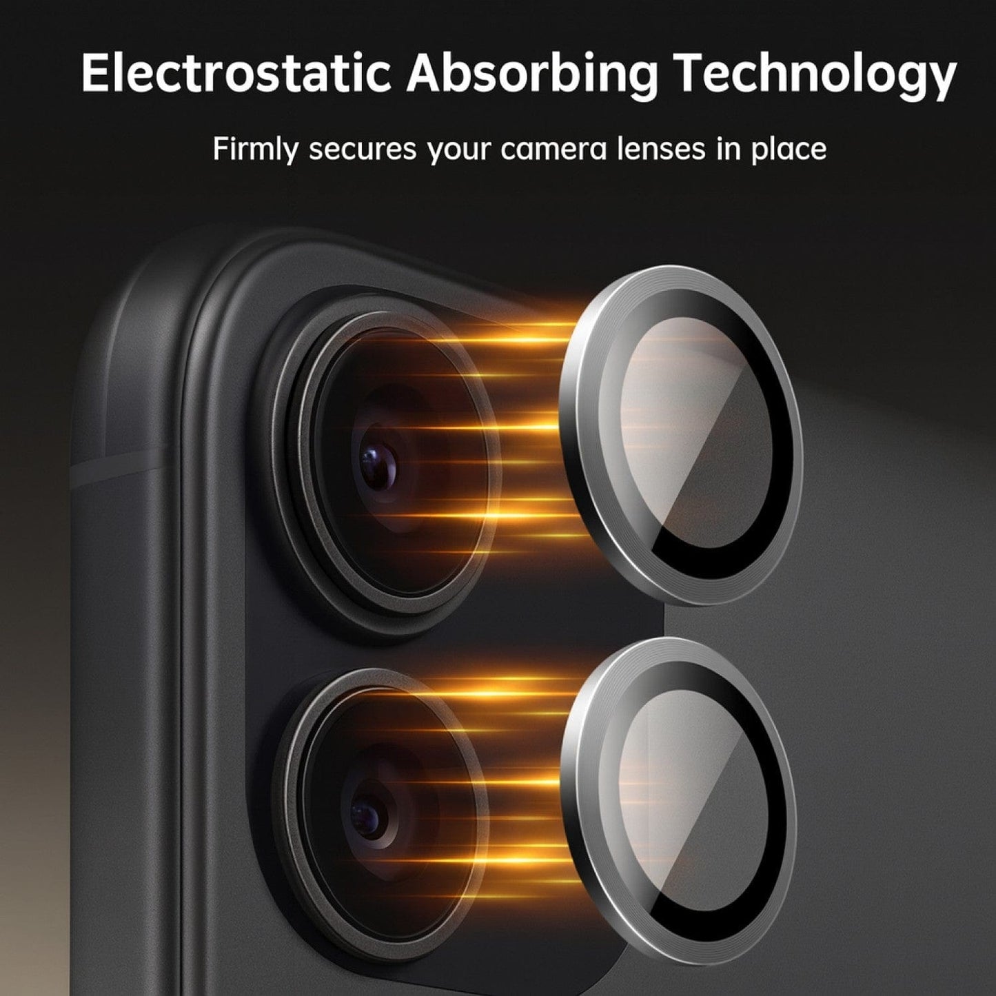 iPhone 17 Camera Protector - Eagle Eye, Titanium Glass (2-Pack) | ZeroDamage