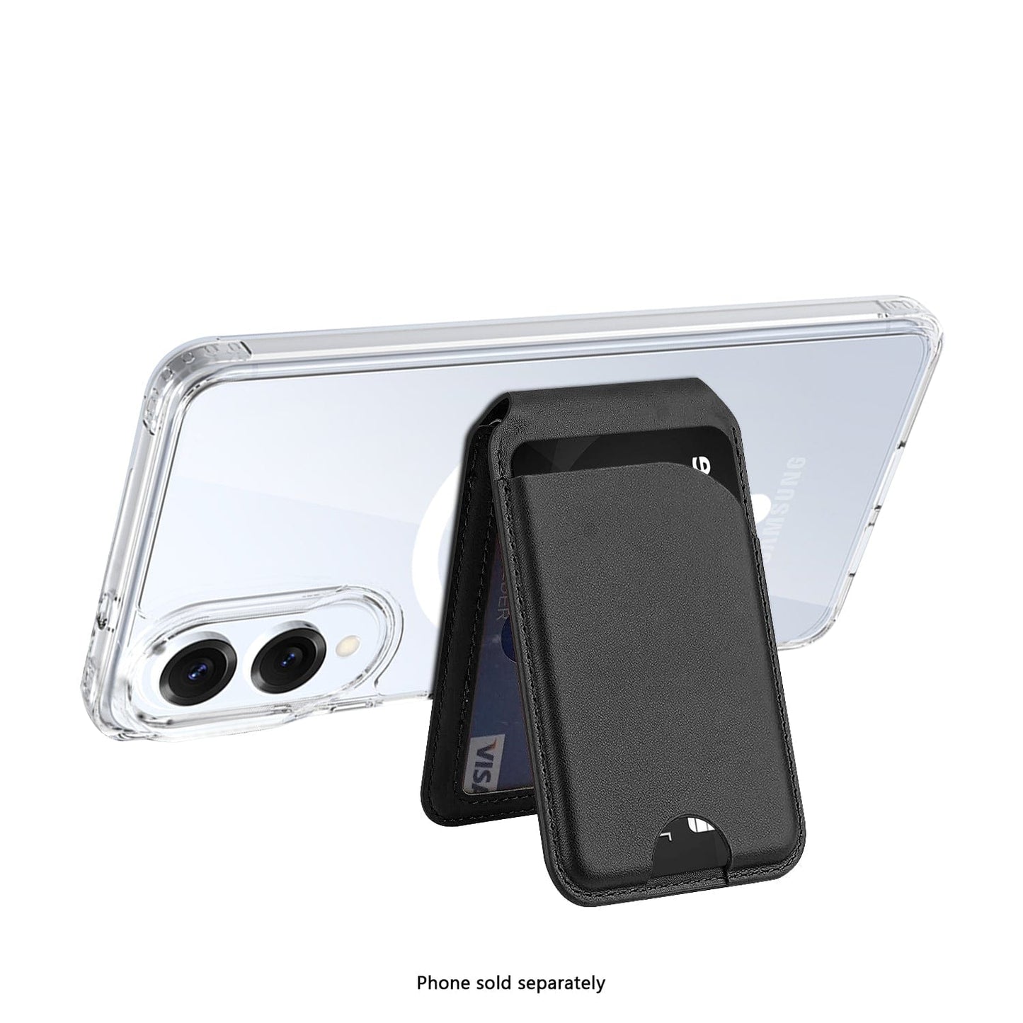 Samsung Galaxy S25 Edge Clear Case – Wallet, Anti-Slip Grip | Venture Series